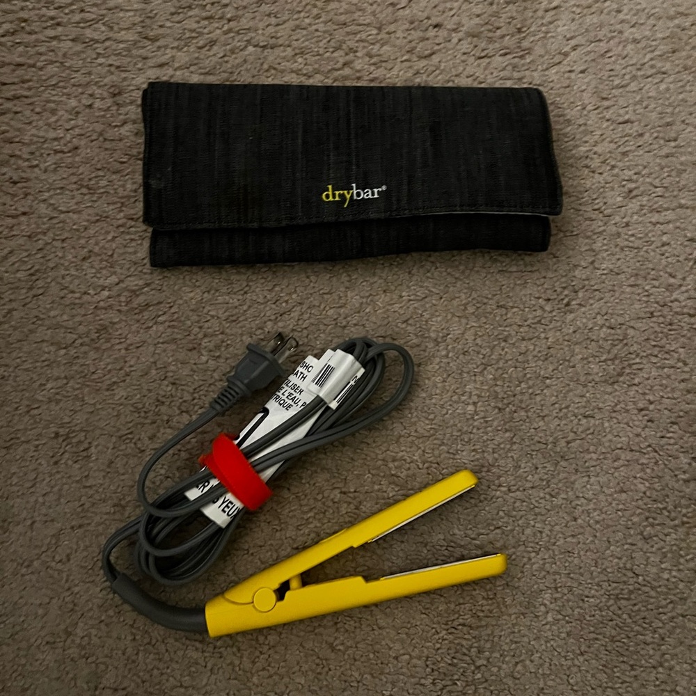 Drybar Yellow Hair Tool for Styling and Travel